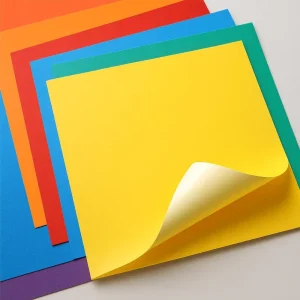 Vibrant Color Paper Sheets 80gsm A4 A3 Custom Sizes Eco Friendly Material for Craft Packaging Stationery and Notebook Covers
