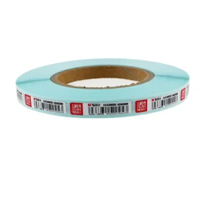 Vinyl Barcode Stickers Variable Serial Number Glossy Custom Sticker Roll for Packaging