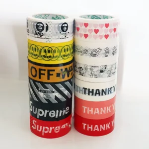 Vinyl Boxes Paper Label Stickers Custom Logo Stickers Glossy Transparent Low MOQ Adhesive Waterproof Printing OEM Fashionable