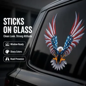 Vinyl Car Stickers Waterproof UV Resistant Self Adhesive Auto Decals Removable Vehicle Decor Stickers for Car Window Body