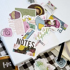 Vinyl Die Cut Sticker DIY Card Decorative Material Sticker Deco Sticker for Scrapbooking