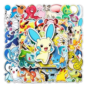 Vinyl Sticker Sheet Fashion Decoration Self Adhesive Kiss Cut Waterproof Cartoon Custom Clear Soft Promotional Use