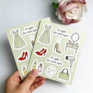 Vinyl Stickers PVC Decal OEM&ODM Stickers Manufacturer Customized UV Proof Waterproof Kiss Cut Sheet Top Brand PT