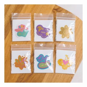 Water Proof Cartoon Decorative Promotion Stickers