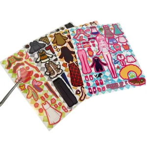 Water Proof Customization Easy to Peel and Apply Kiss Cut Sticker Sheets Digital Printing for Notebook Decorate