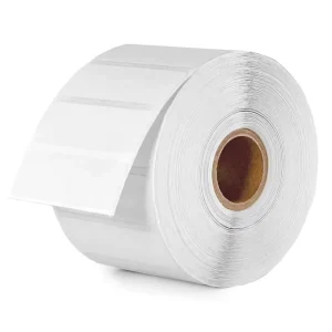Waterproof 2.25*0.75 Inch Removable Thermal Labels for Shipping Removable Adhesive Thermal Label White 2.25*0.75 Removable Label