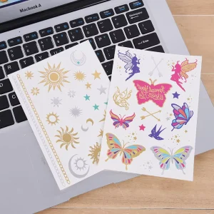 Waterproof A6 Cartoon Vinyl Sticker