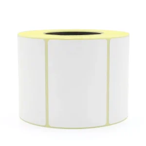Waterproof Adhesive Paper Labels 60x40mm 1000pcs Direct Thermal Barcode Labels Customizable Sizes Colors