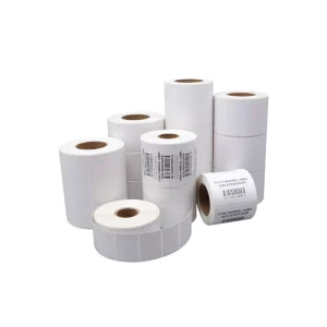 Waterproof Adhesive Roll Paper Barcode Label Roll Thermal Transfer Sticker Blank Direct Thermal Shipping Labels Paper 4×6