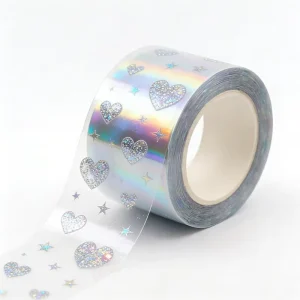 Waterproof Custom Cartoon Sticker Rolls Adhesive Roll Stickers