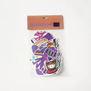 Waterproof Custom Die Cut Kiss Cut Multi Cute Designs PVC Stickers Pack Custom with Header Cards Printing Stickers