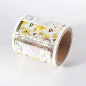 Waterproof Custom Luxury Logo Packaging Cosmetics Bottle Vinyl Pet Gold Foil Labels Roll Biodegradable Shampoo Stickers Printing