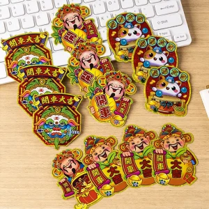 Waterproof Eco Friendly Durable Scratch Off Custom Design Printed High Quality Decorative Dye Cut Vinyl Cartoon Stickers