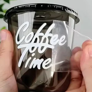 Waterproof Eco Friendly Luxury PVC Vinyl Adhesive Glossy Transfer Labels Custom 3D Logo Printed UV Decal