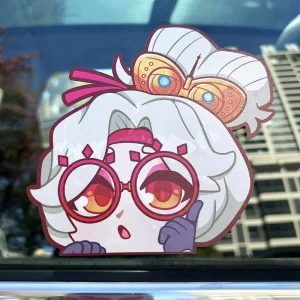 Waterproof Funny Vinyl Decal Car Sticker Decals Custom Peeking Anime Peeker Anime Car Window Decoration Vinyl Stickers