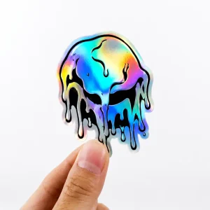 Waterproof Holographic Sticker Sheet Custom Print Vinyl clear Cute Kiss Cut Sticker Sheet Custom Sticker Sheets