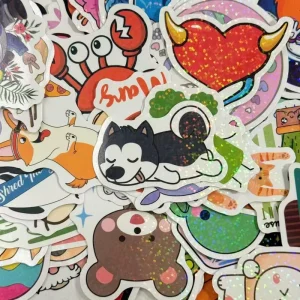 Waterproof Label Stickers Custom Shape Stickers Round Stickers Labels