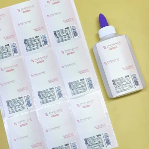 Waterproof Matte Adhesive Vinyl Stickers Adhesive Vanish Coated Paper Labels for Office Stationery