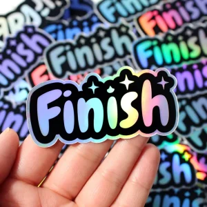 Waterproof PVC Adhesive Sticker Custom Printed Vinyl Label