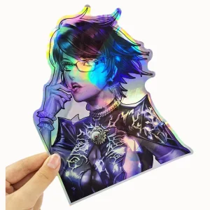 Waterproof PVC Vinyl Custom Sticker for Advertising Brand Usage Printed PVC Vinyl Sticker
