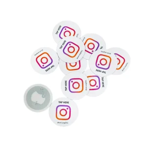 Waterproof Passive Anti Metal Rfid NFC Sticker Tag