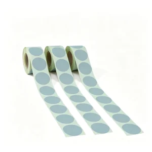 Waterproof Round Paper Labels All Purpose Adhesive Stickers