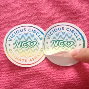 Waterproof Self adhesive Vinyl Decal Die Cut Stick on Vinyl Sticker