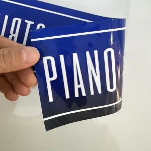 Waterproof Static Cling Vinyl Sticker (PVC) Removable Privacy Window Decal for Home Decoration