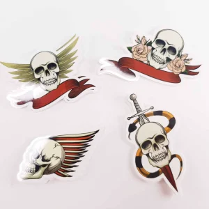 Waterproof Sticker Printing Cartoon Die Cut Die Cut Waterproof 6 Color Printed Vinyl Adhesive Stickers for Promotional Gifts