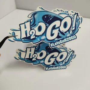 Waterproof Stickers Self Adhesive PVC Brand Decals for Marketing & Decoration