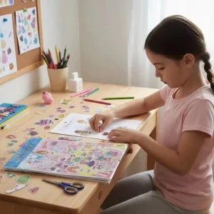 Waterproof Stickers for Boys and Girls Dress-up