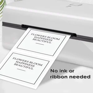 Waterproof Thermal Address Label Stickers Strong Glue