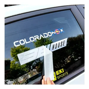 Waterproof UV Resistance Vehicle Transfer Amine Car Decals Custom Vinyl Die Cut Window Stickers 3D Car Decal