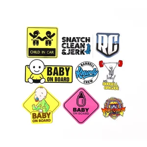 Waterproof Vinyl Sticker Die Cut logo Adhesive Decal Sticker for macbook
