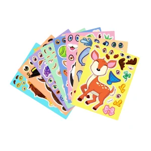 Waterproof Vinyl Sticker Kiss Cut PVC Paper A4 Size Label Sheet Stickers Custom