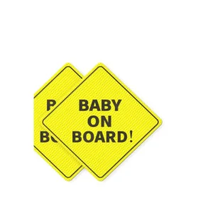 Waterproof and UV Resistant One Way Vision Baby on Board Sticker for Outdoor Use