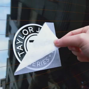 Weather Resistant Custom Car Window Sticker High Quality Transfer Decal Logo Sticker