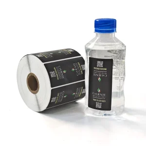 Weatherproof Outdoor Asset Labels Custom Printed Vinyl Adhesive Stickers Rolls CMYK Digital Printing ISO Compliant Industrial