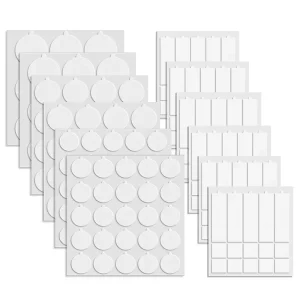 White Double Sided Waterproof Acrylic Adhesive Sticker Foam Silicone EVA Wax Material Paper Masking Wax Seal