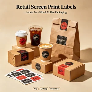 White Label Printing Packaging Label Custom Sticker Personnalisé Logo Waterproof Vinyl Sticker Print Perfume Label for Bottle
