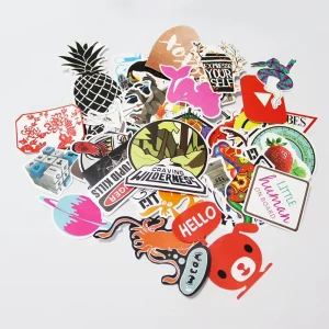 Word Packs Waterproof Stickers Laptop Watercolour Vintage Than You Vinyl Sticker Pack