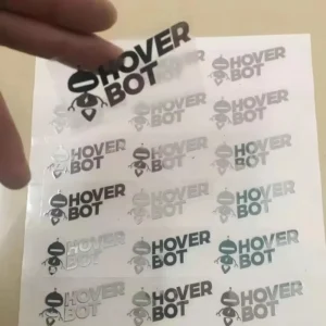 XBH Custom Embossed 3D Transfer UV Gold Stickers Metallic Vinyl Electroforming Foil for Printing Logo Labels for Packaging