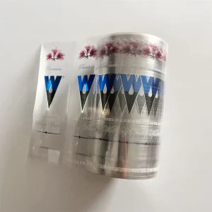 clear Film Vinyl Rolls Vinyl Sticker Roll Customized Sticker Roll logo Label