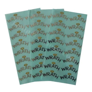 custom transparent nickel logo metal stickers for gift package waterproof silver metal decals nickel label for computer