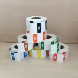 customized reusable adhesive sticker label